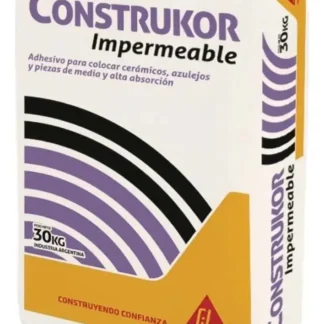 Pegamento Klaukol Construckor Impermeable 25kg