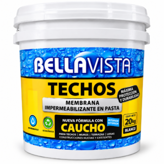 MEMBR EN PASTA 20LT CAUCHO WALL BELLAVISTA POLIURE